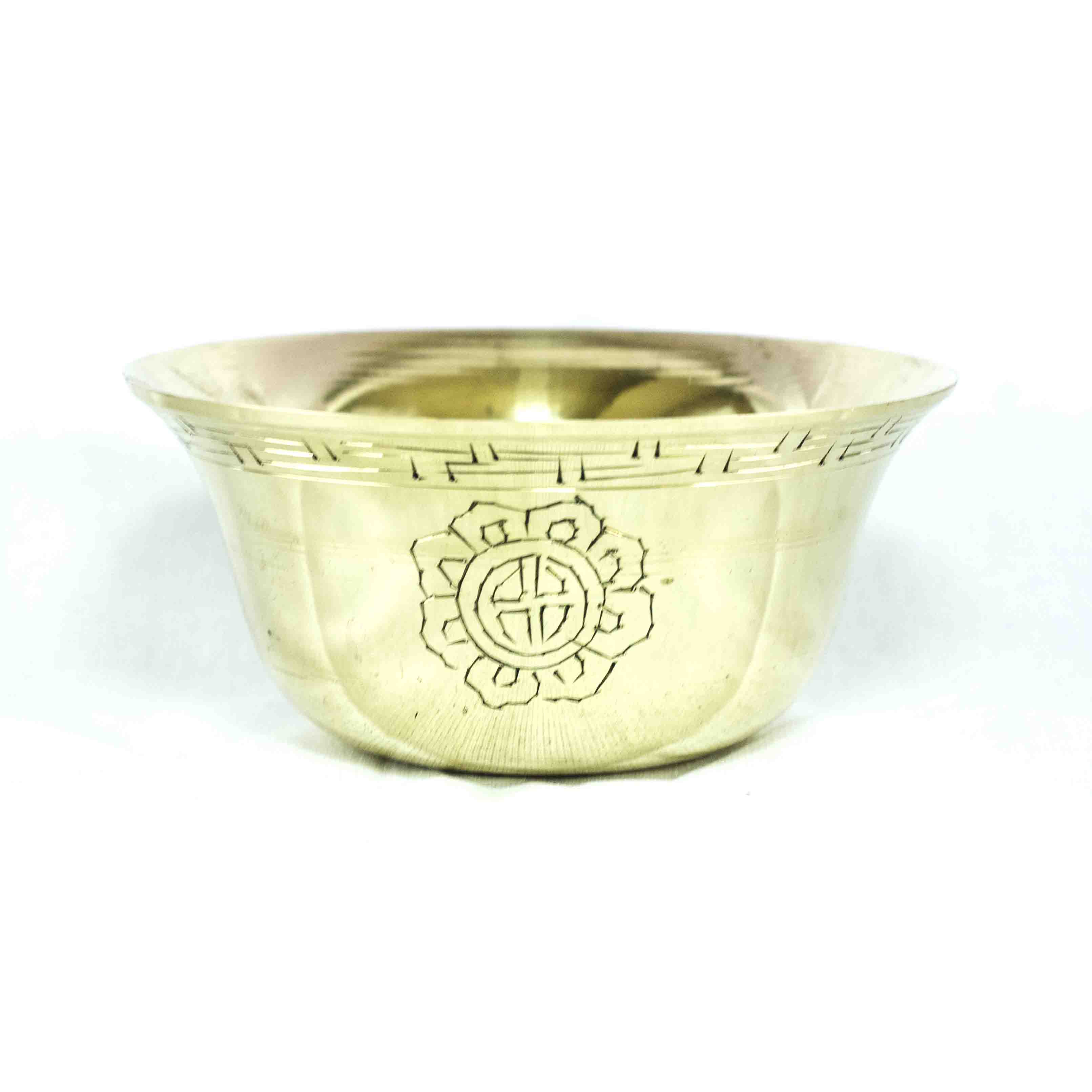 Brass offering bowl | Wholesaler of handmade Tibetan craftworks in ...